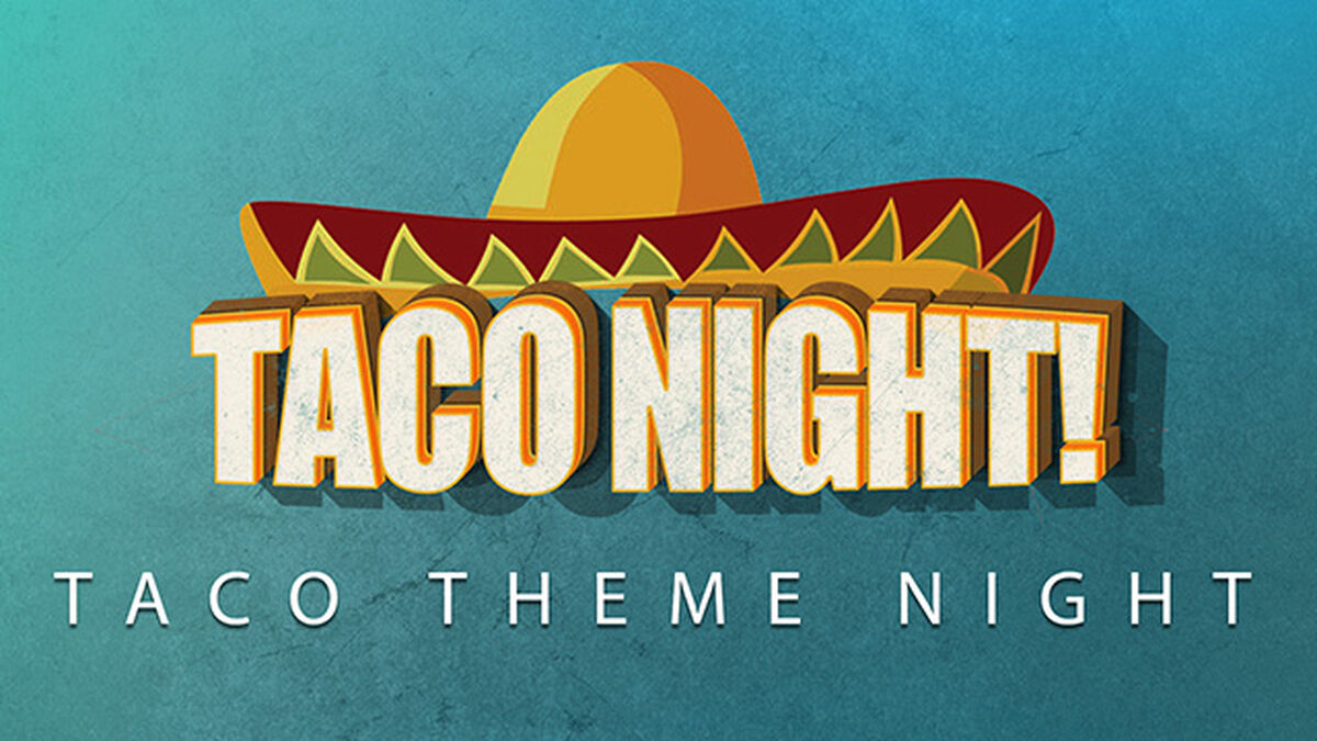 Taco Night Theme Night Graphics Package image number null